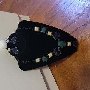 Avon Statement Necklace and Earrings